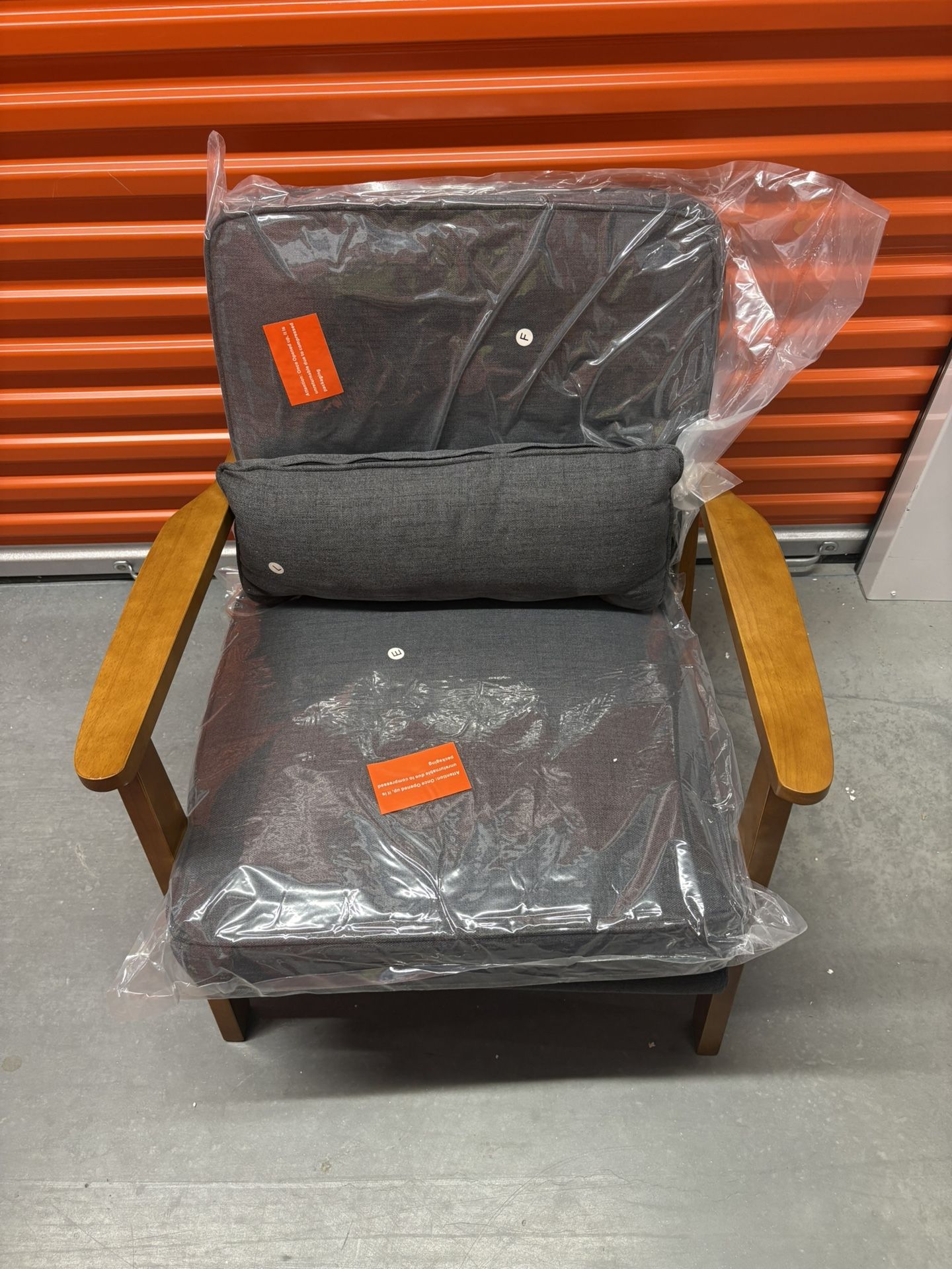 Armchair With Wide Armrest