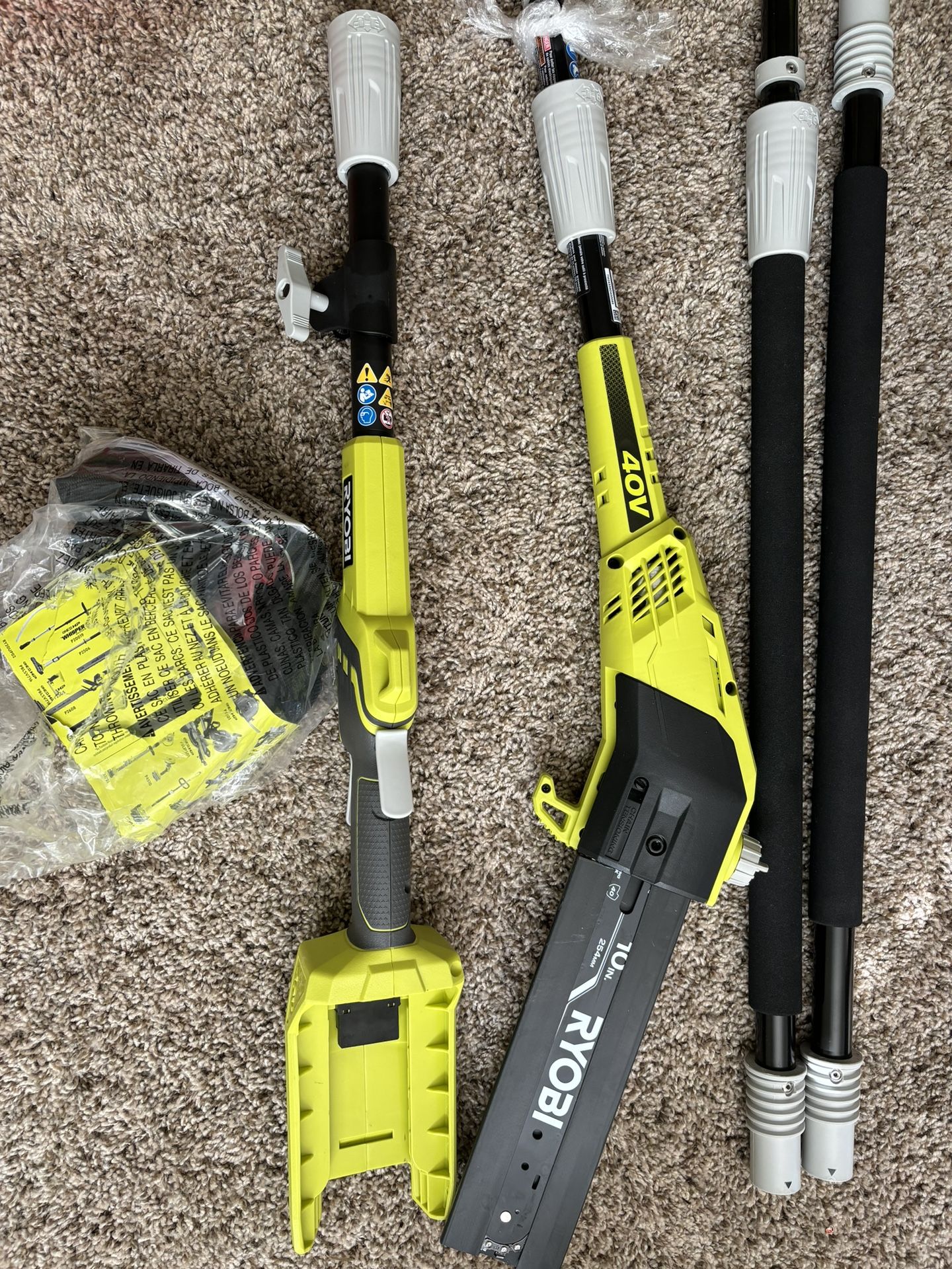 Pole Saw 10” Extended 9.5’ Cordless (only Tool)