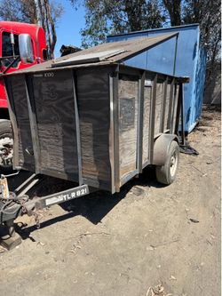 Pressure washing trailer pressure washer heated