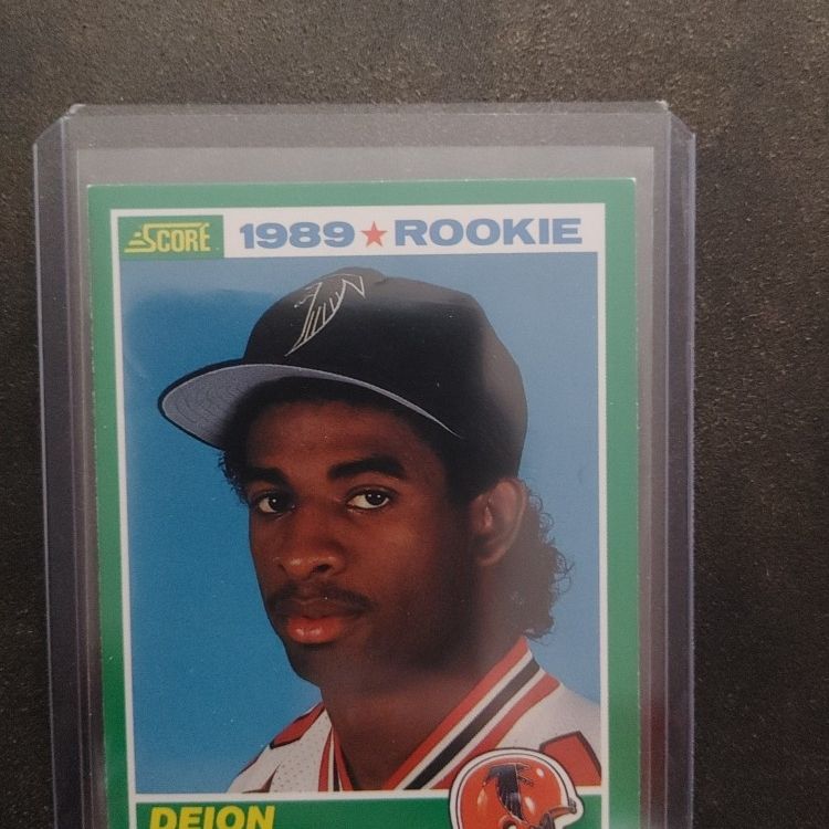 1989 Deion Sanders Score Rookie Card Falcons / Cowboys for Sale in  Alvarado, TX - OfferUp