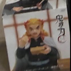 Japan Authentic Kyojuro Rengoku Noodle Stopper Figure