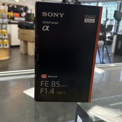 Sony 85mm F1.4 GM II Lens 
