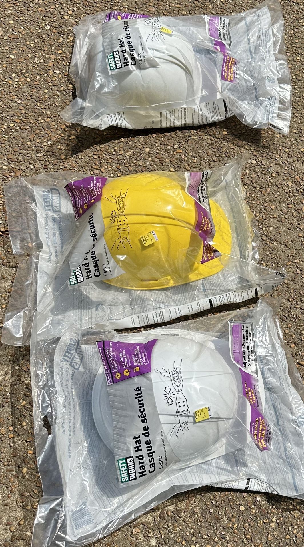 New Hard Hats