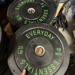 25LB Olympic Bumper Plate Pair