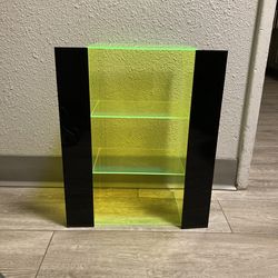 Neon/clear acrylic display case