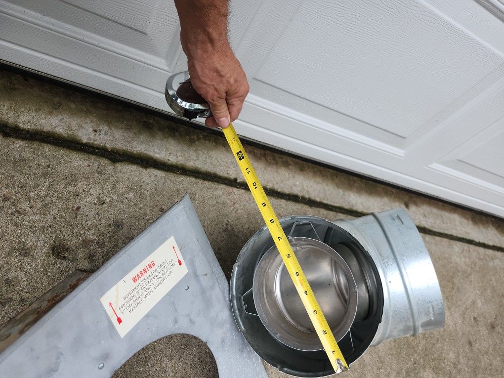 Duel Pipe Elbow & Through Wall Shield