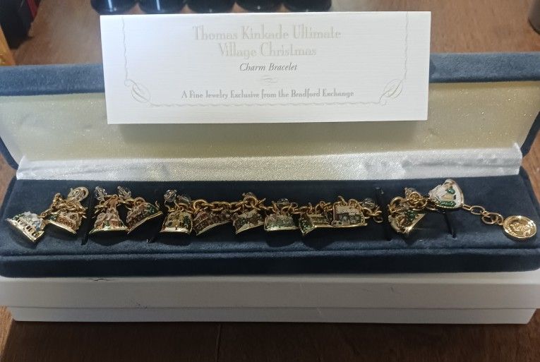 Thomas Kinkade Holiday Bracelet