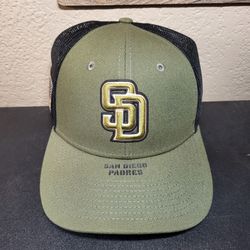 *NEW* New Era 39THIRTY MLB San Diego Padres Armed Forces Day Hat Size Large/XL
