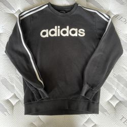 black adidas sweatshirt medium