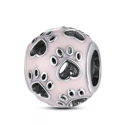 Pandora charm Dog Paw Print