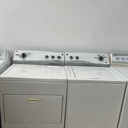 Washer and dryer set KENMORE