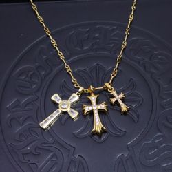 Chrome Hearts Cross Vintage Necklace