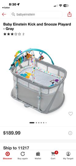 Baby Einstein Kick and Snooze Playard