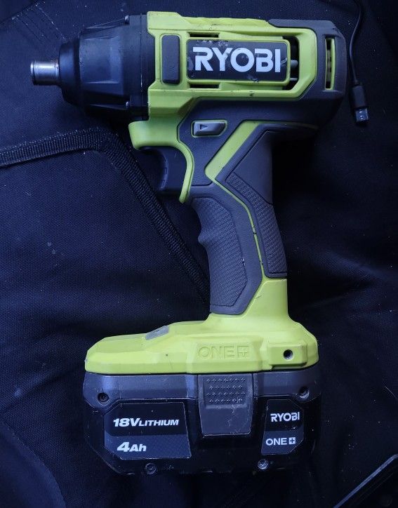 Ryobi Impact Driver With Battery