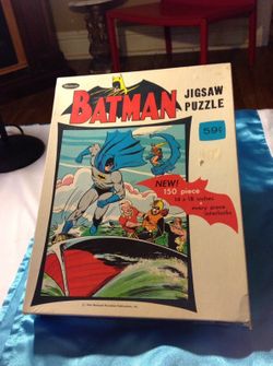 Vintage 1966 Bat man 150 piece puzzle