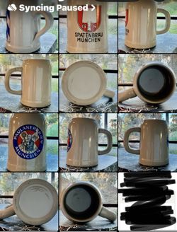 German Beer stein Mugs