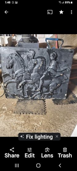 5'X4 plaster Wall Art Greek' Parthenon Frieze Vll