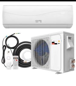 🟢 Mini 12000BTU Split Air Conditioner and Heater with Inverter