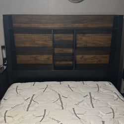 Queen size bed frame