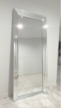 $160 OBO - Modern Full-Length Glam Mirror