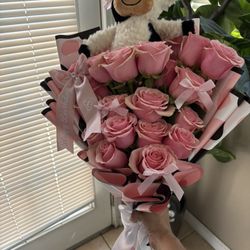 Roses Flower Bouquet