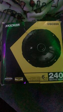 Kicker DCS650 6.5  240 watts