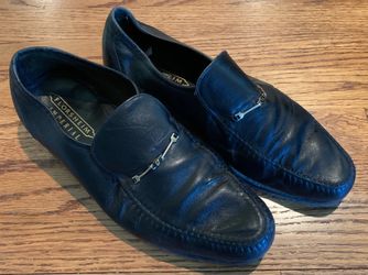 Florsheim Imperial Black Leather Loafers