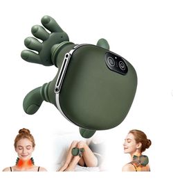 Neck Massager with Heat for Pain Relief deep Tissue,Shoulder & Back Massager,masajeador de espalda y Cuello shiatsu Neck and Back Massager