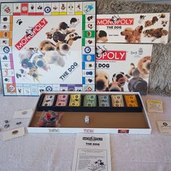 Monopoly The Dog Artist Collection Board Game 2003 USAopoly