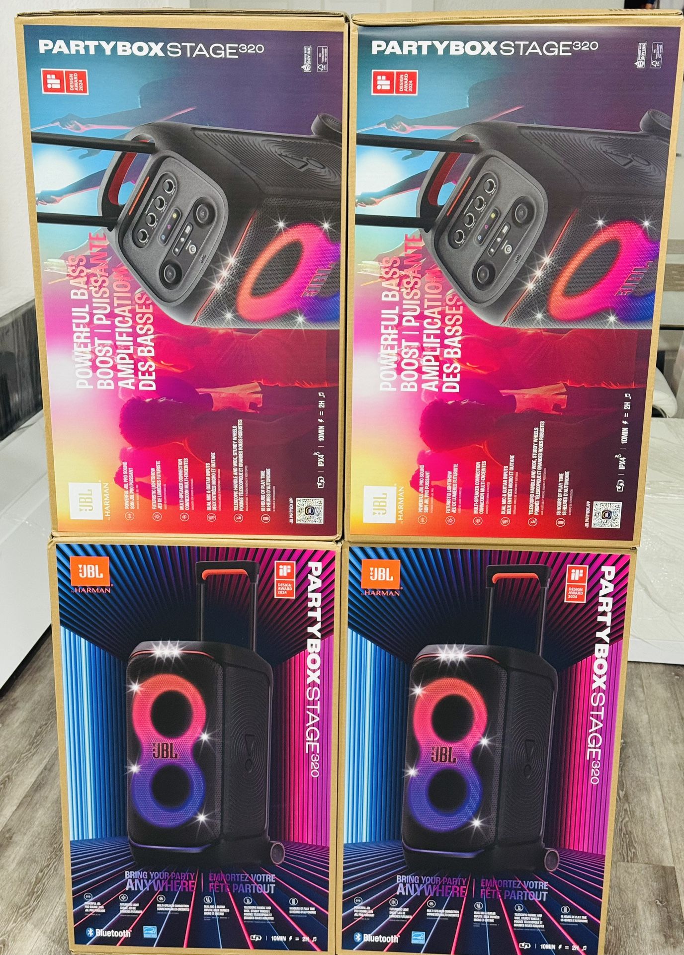 JBL Partybox 320 Speaker Bluetooth Bocinas Parlantes Equipos de Música