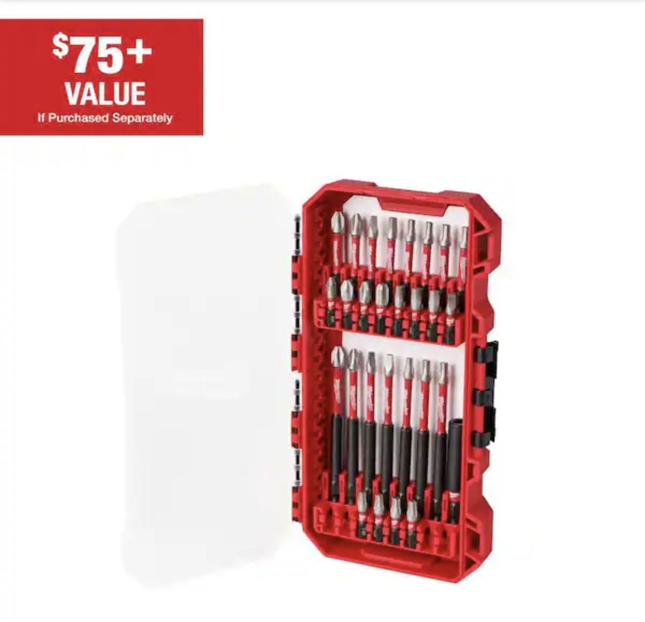 Milwaukee SHOCKWAVE Impact Duty Alloy Steel Screw Driver Bit Set (28-Piece