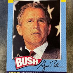 George Bush Card