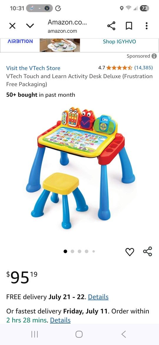 Kids Activity Desk