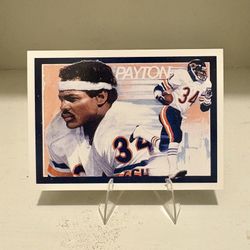 1990s Walter Payton Football Cards