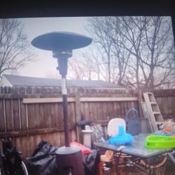 Hot Out Door Propane Heater Needs A New Propane Tank Only 