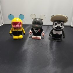 Disney Vinylmation Lot Of 3 Preowned (BS)