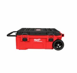 Es una Milwaukee PACKOUT Rolling Tool Box.