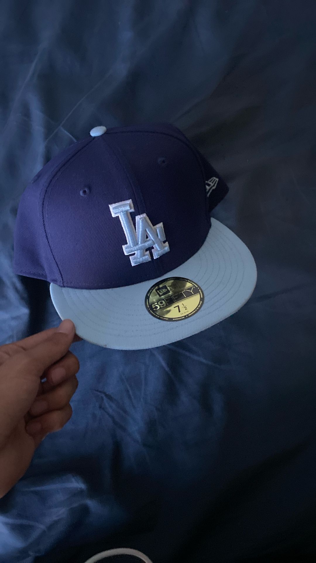 Blue La Dodgers Hat