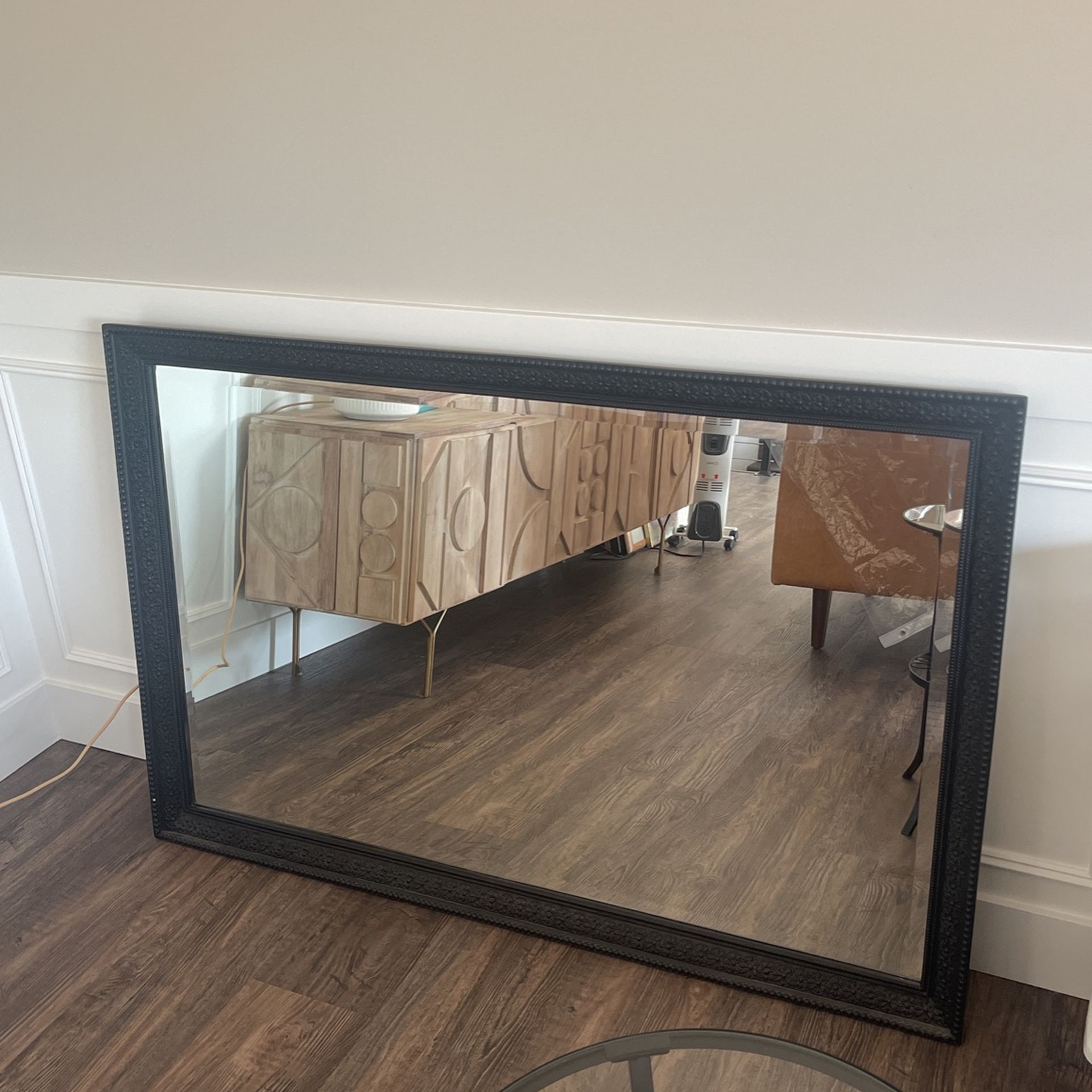 Decorative black mirror (Pottery Barn)