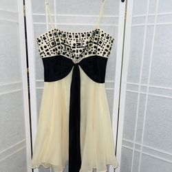 BCBGMaxAzria Woven Silk Dress Size 0
