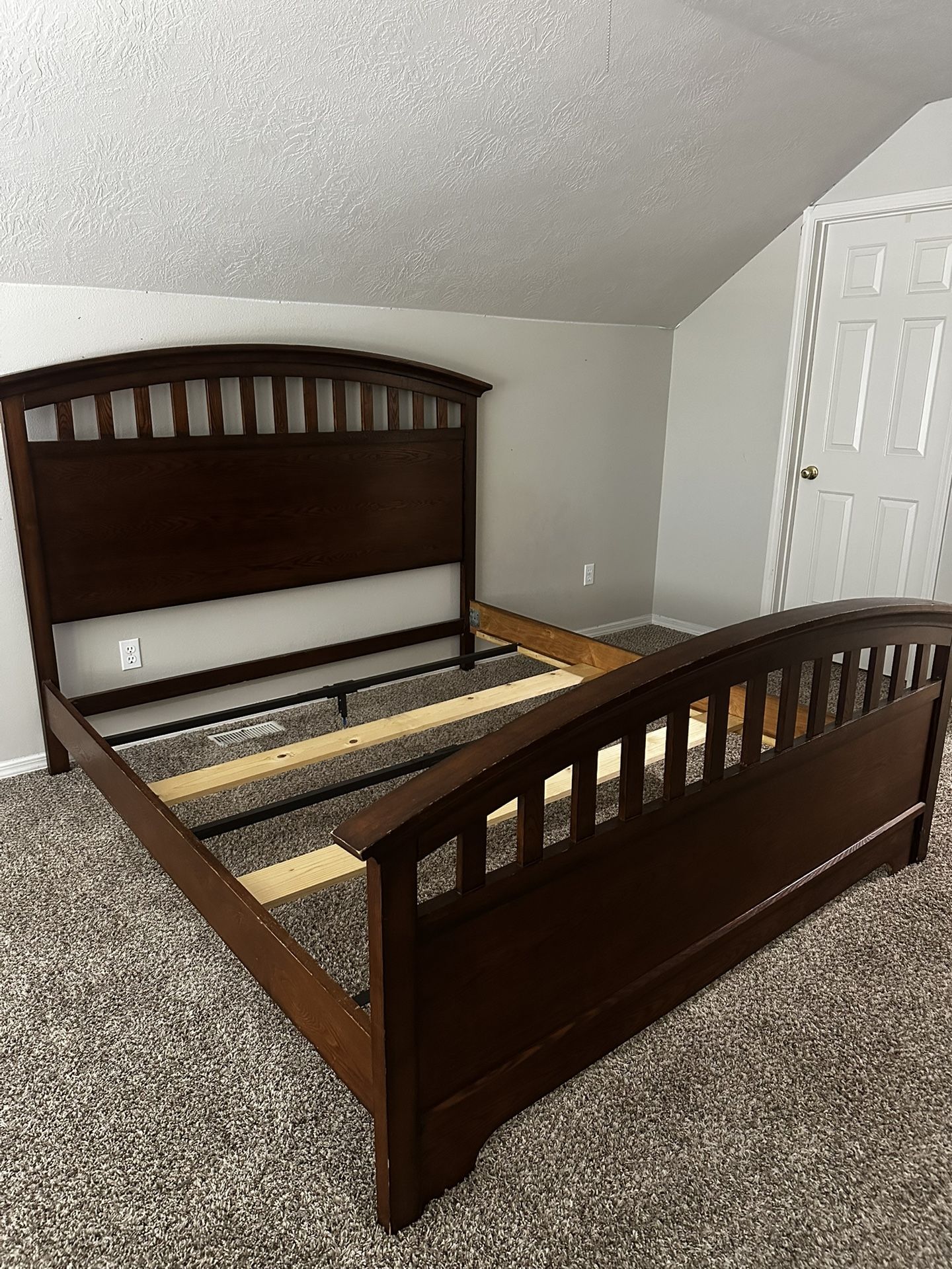 Cal King Bed Frame W/ Box Spring