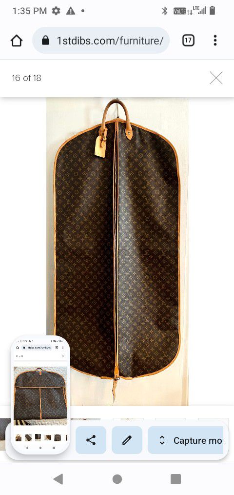 Louis Vuitton Monogram Travel Garment Bag

