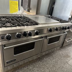 60 INCH VIKING PROFESSIONAL RANGE |STOVE WITH GRIDDLE 