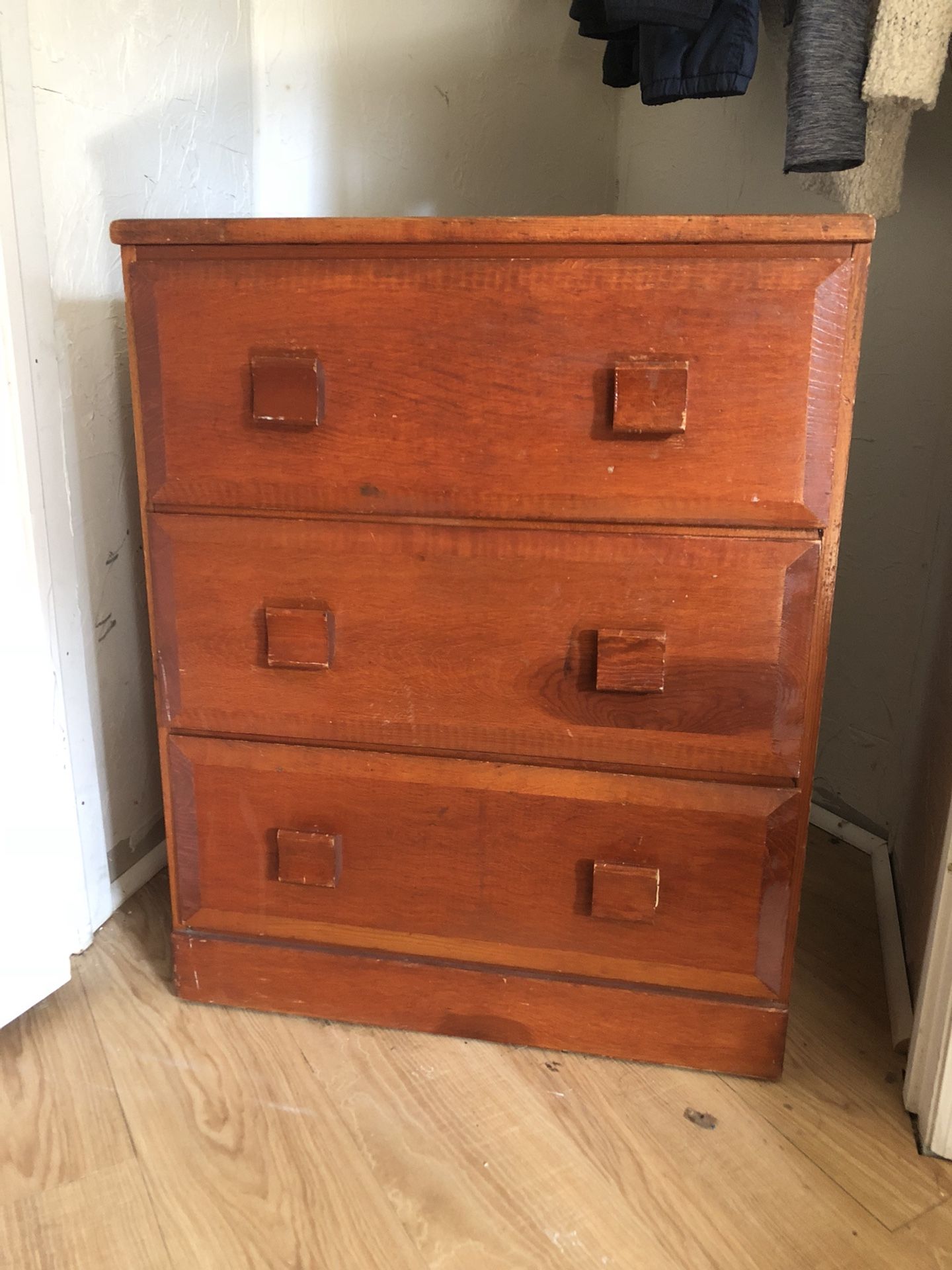 Three drawer dresser or nightstand