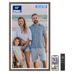 Arktronic 32in Digital Photo Frame Full HD 64GB Bluetooth Wi-Fi Auto Rotate 