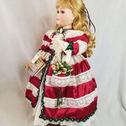 Ashley -- Third Annual Christmas 19" Limited Edition Porcelain Collector Doll