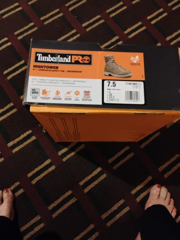 WomensTimberland Pro Comp Safety Toe 6" Waterproof
