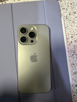 Apple iPhone Pro Natural Titanium