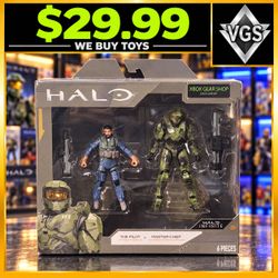 Jazwares World of Halo Infinite Master Chief & The Pilot Gear Shop Exclusive