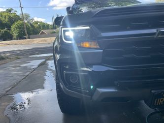 Chevy Colorado Headlights (smoke Black W DRL)